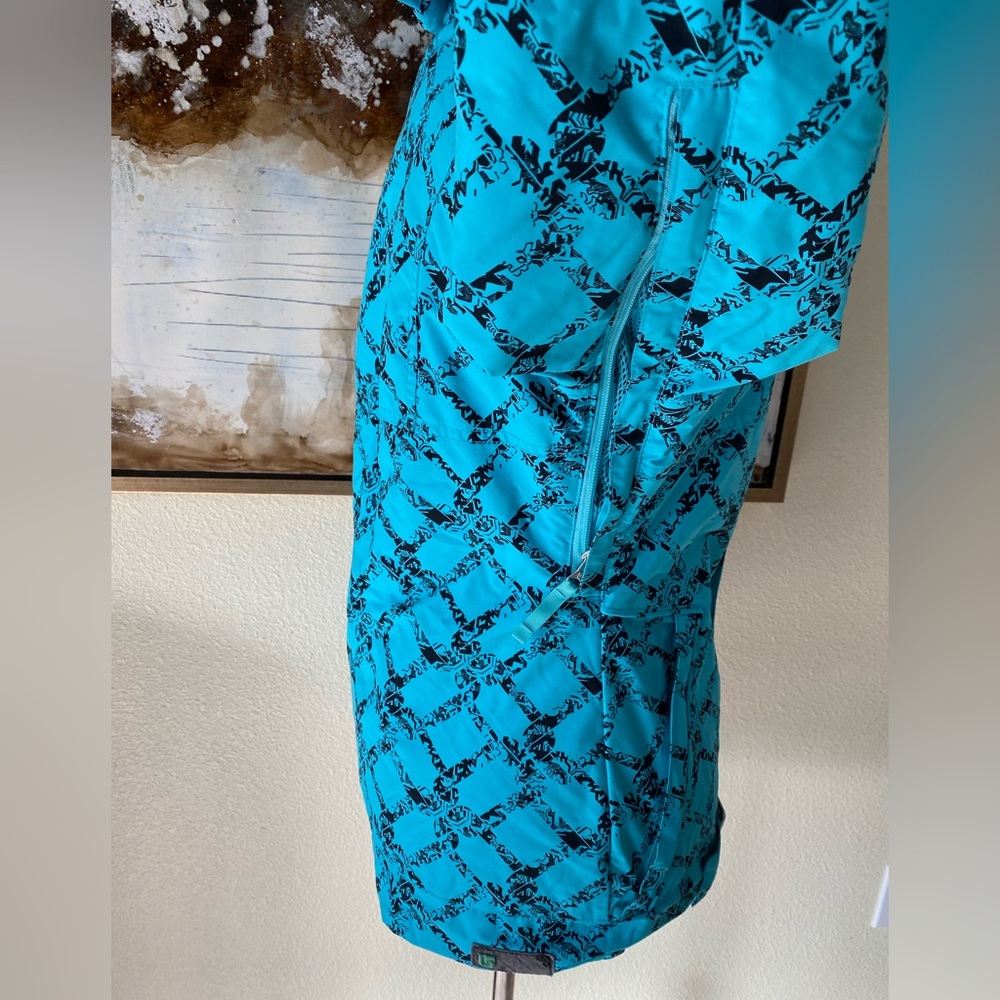 Burton snowboarding jacket black / teal size XS BNWOT - Picture 2 of 13